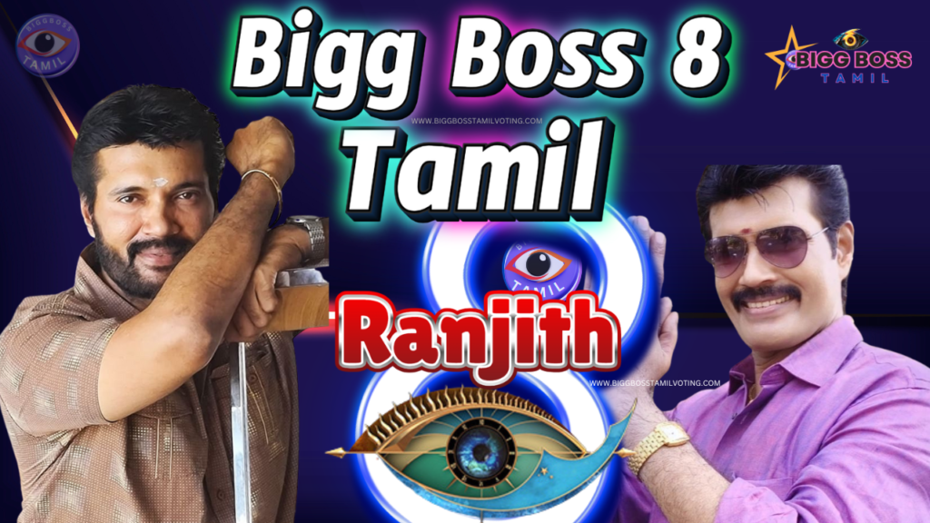 Bigg Boss 8 Tamil Contestants list With Photos Ranjith