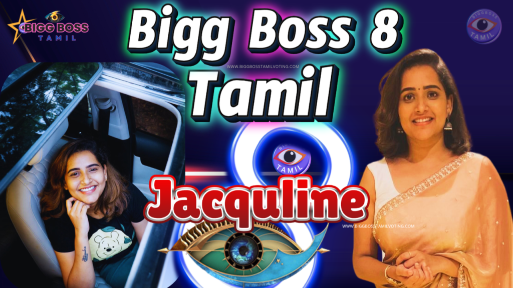 Bigg Boss 8 Tamil Contestants List jacquline lydia biography