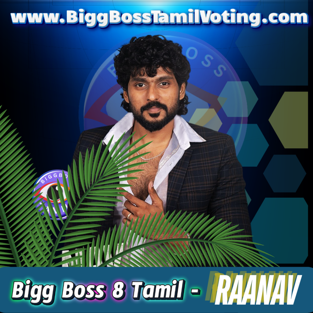 Bigg Boss 8 Tamil Contestant Raanav