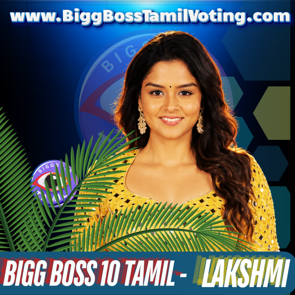 Bigg Boss 10 Tamil Lakshmi