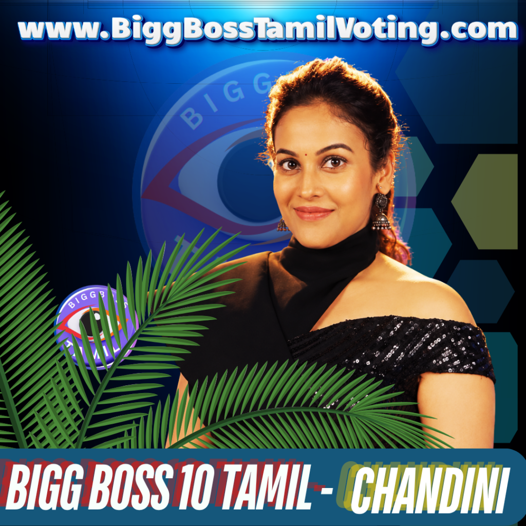 Bigg Boss 10 Tamil Chandini