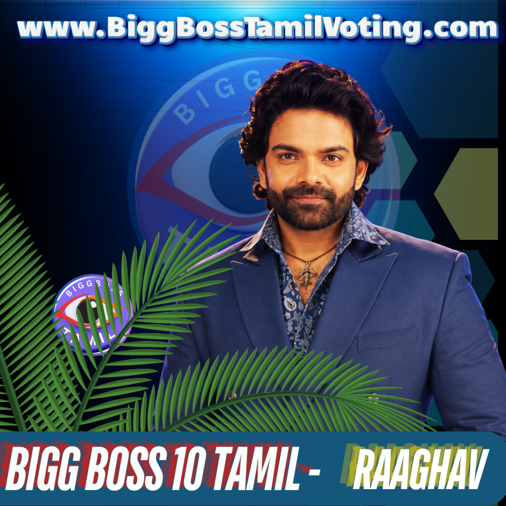 Bigg Boss 10 Tamil Raaghav
