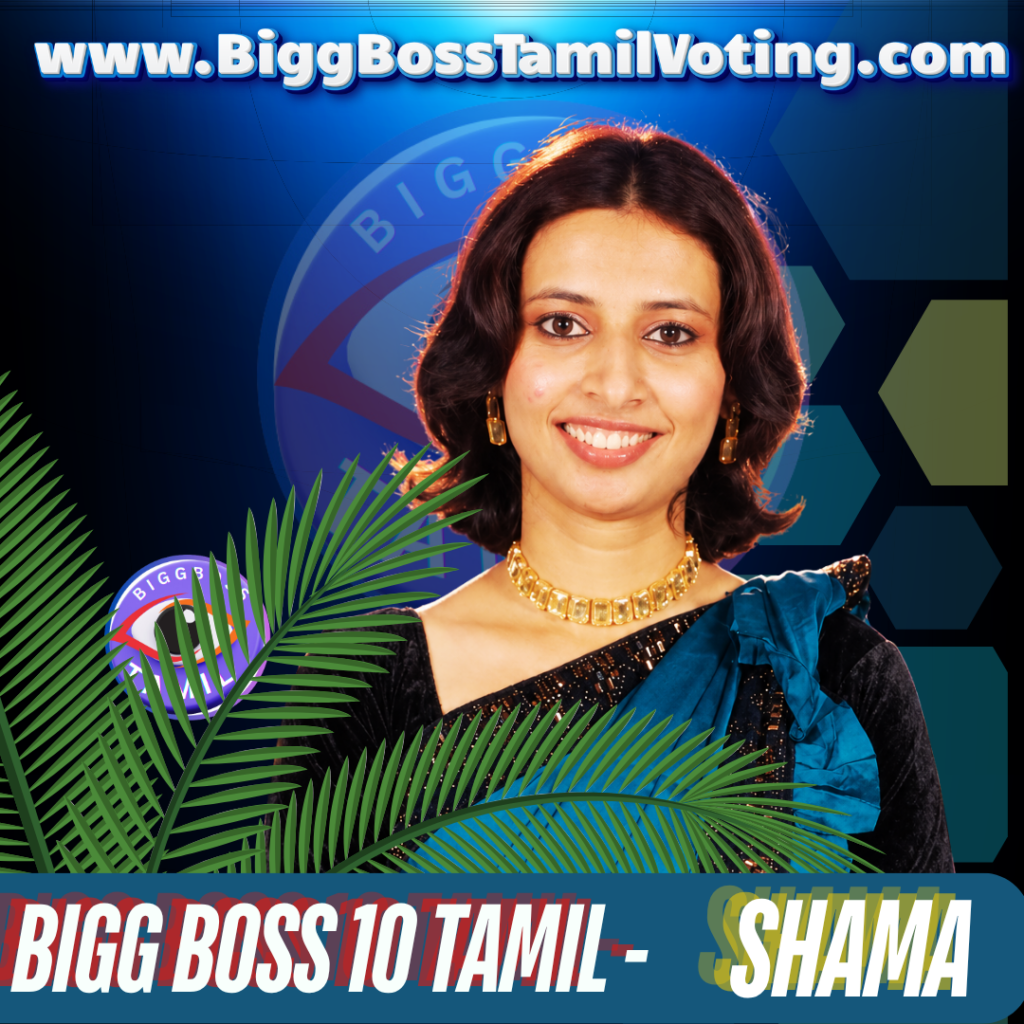 Bigg Boss 10 Tamil Shama