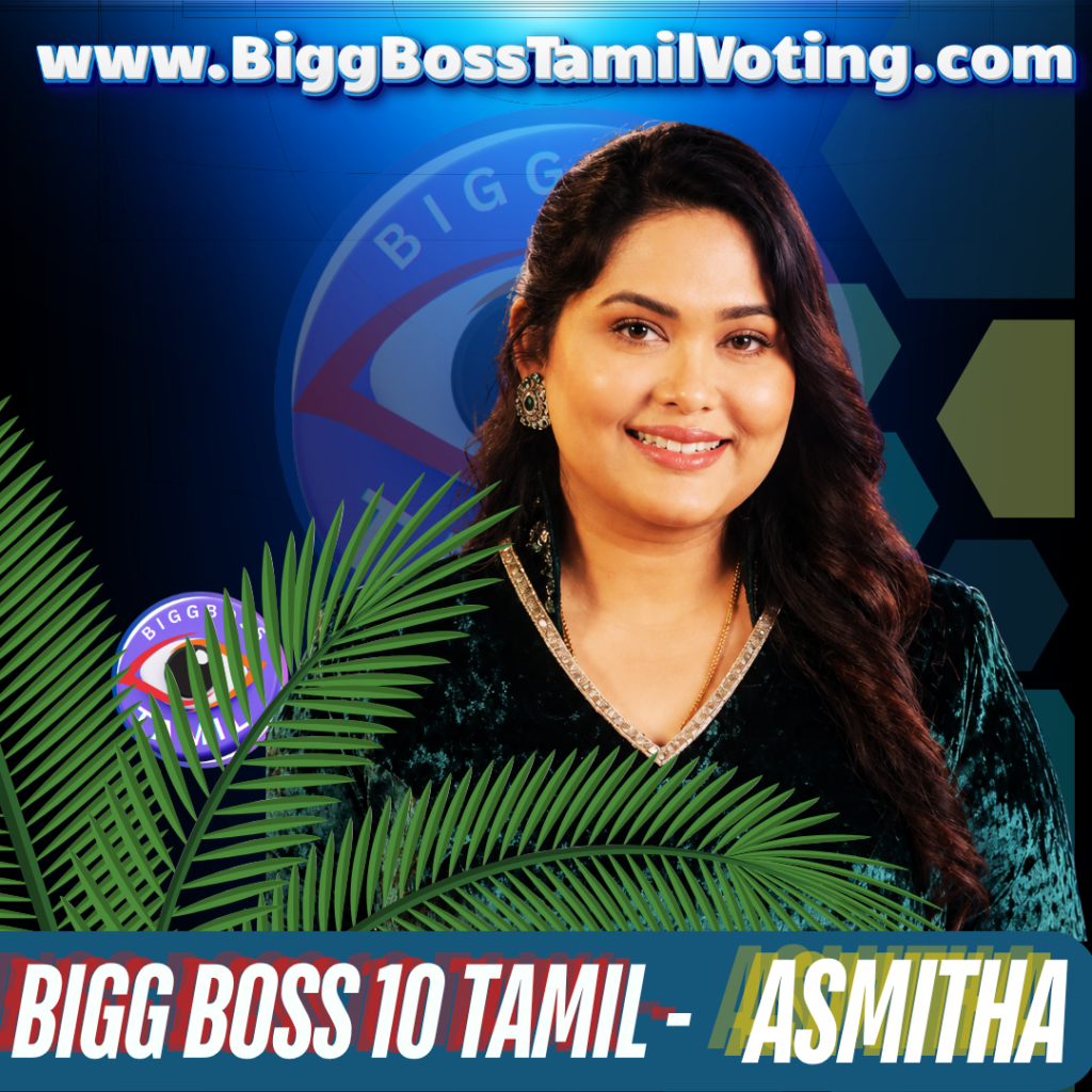 Bigg Boss 10 Tamil Asmitha